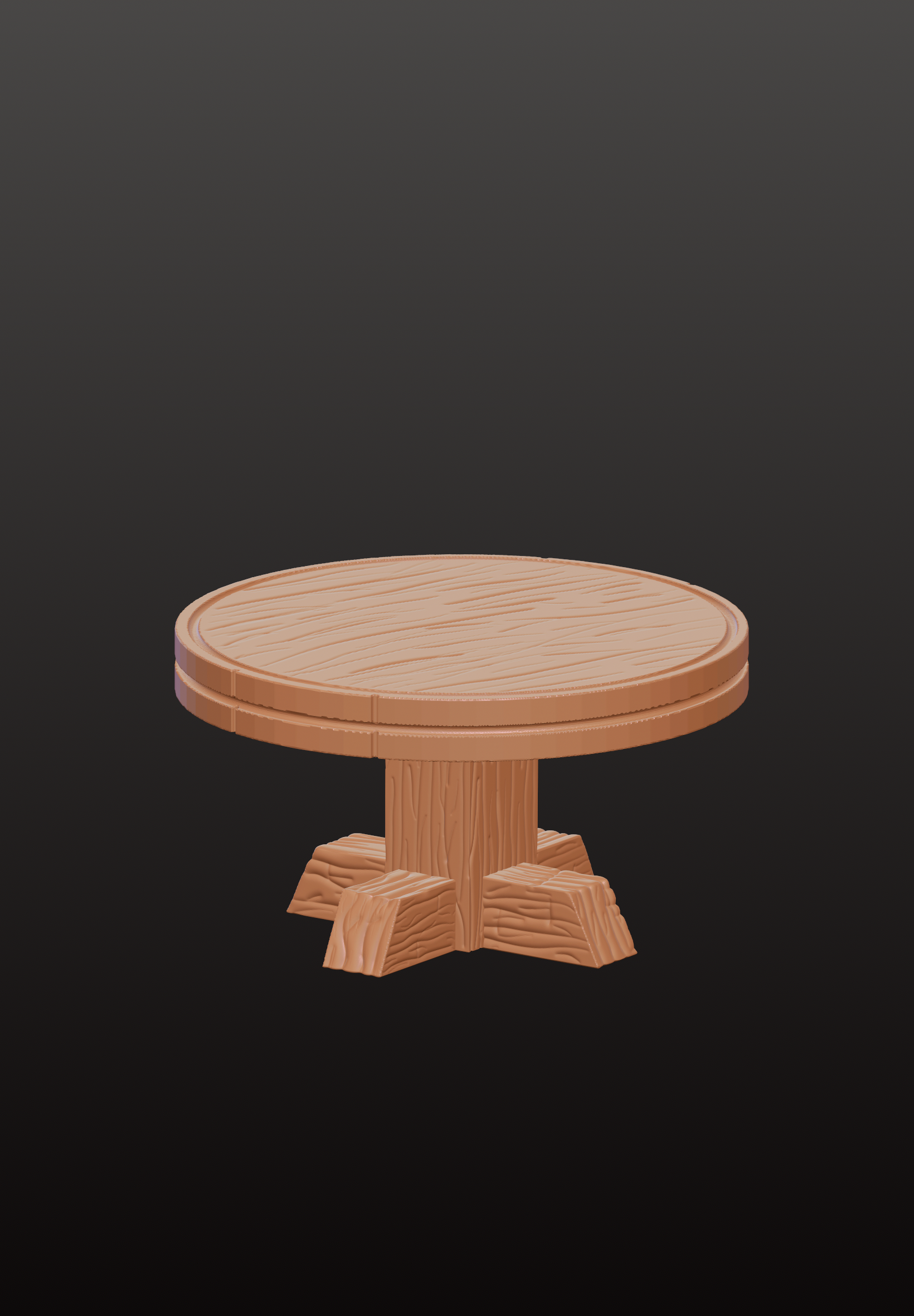 Miniatura 2 do modelo 3D Tavern-Style Round Table