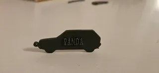 Fiat Panda MK1 141 keyring