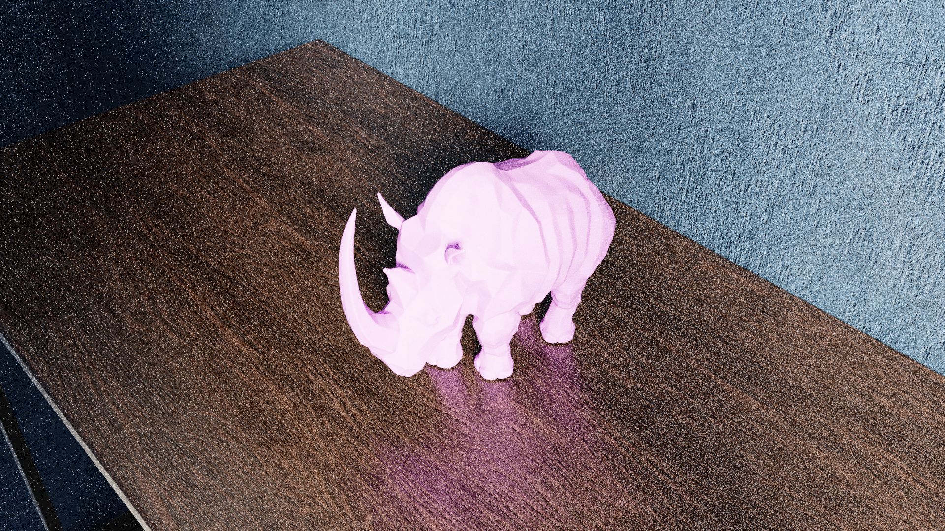 Miniatura 6 do modelo 3D Low Poly Rhino