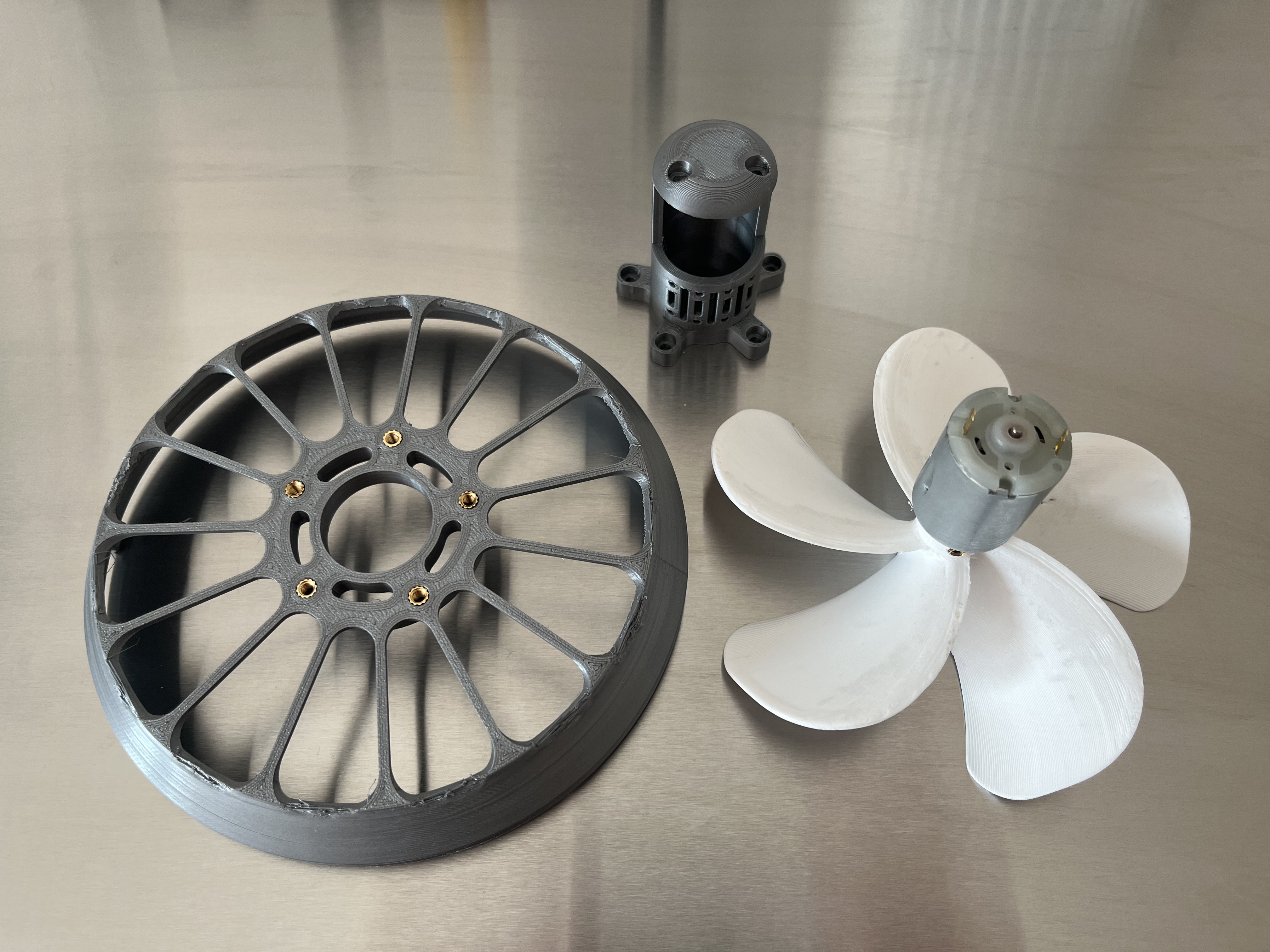 3D Printed Desktop Fan v1 — thumbnail 5