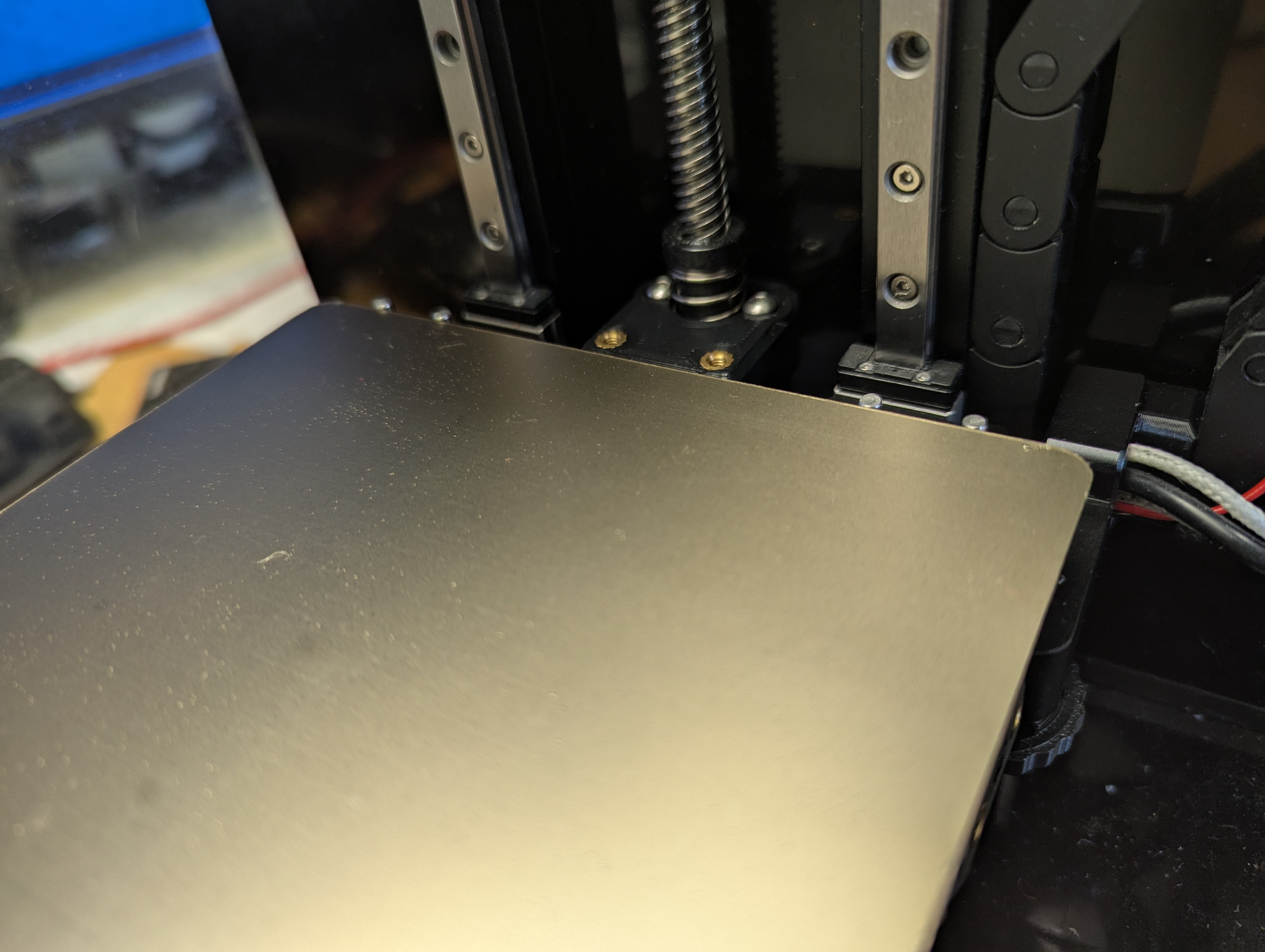 Fysetc bed frame - Voron 0 Plate stops / guides