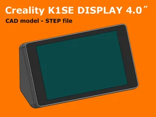 Creality K1 SE display (CAD model)
