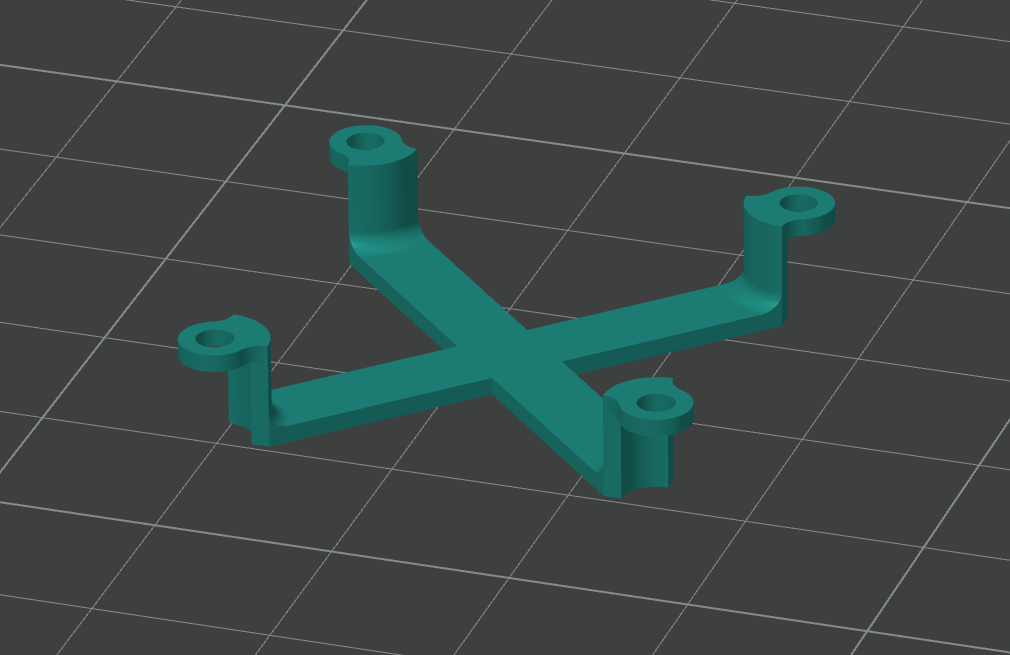 Radiomaster Gemini XR4 Flywoo Explorer Holder — miniatura 2
