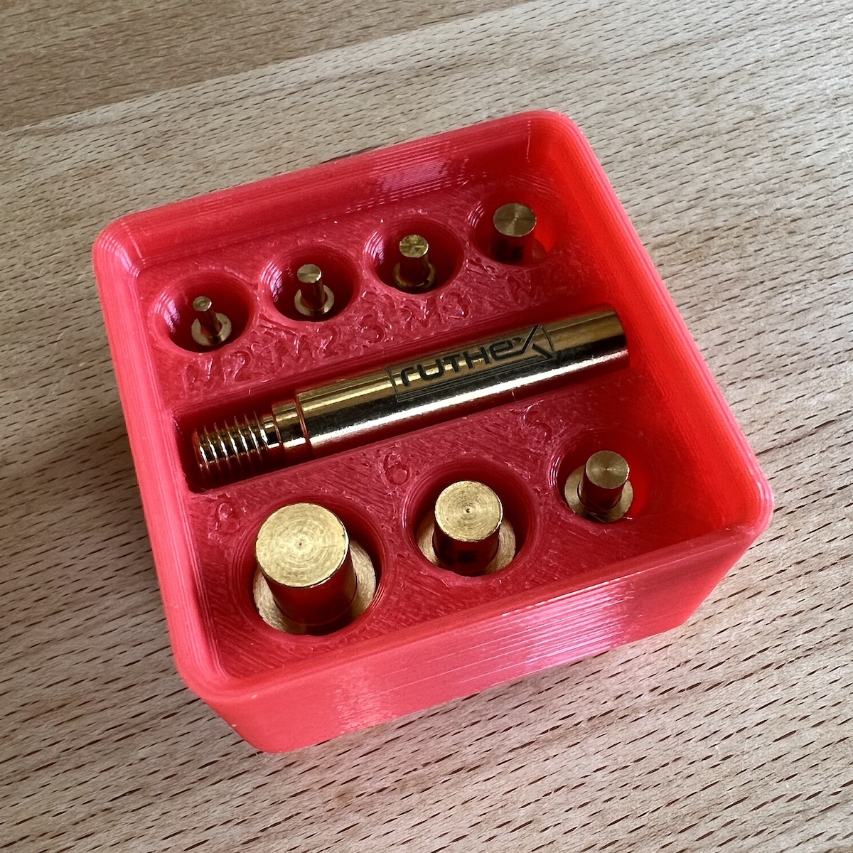 Gridfinity ruthex soldering tips — miniatura 2