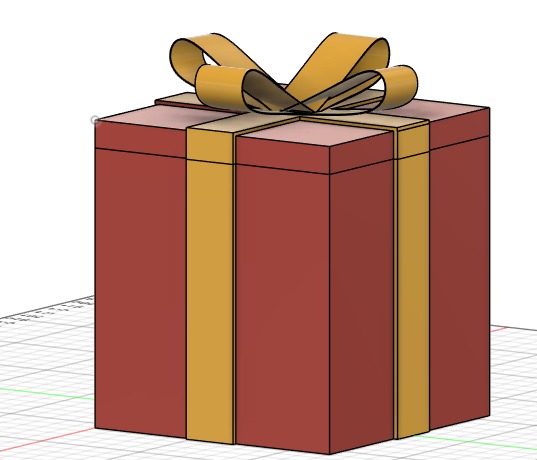 Caja de regalo funcional