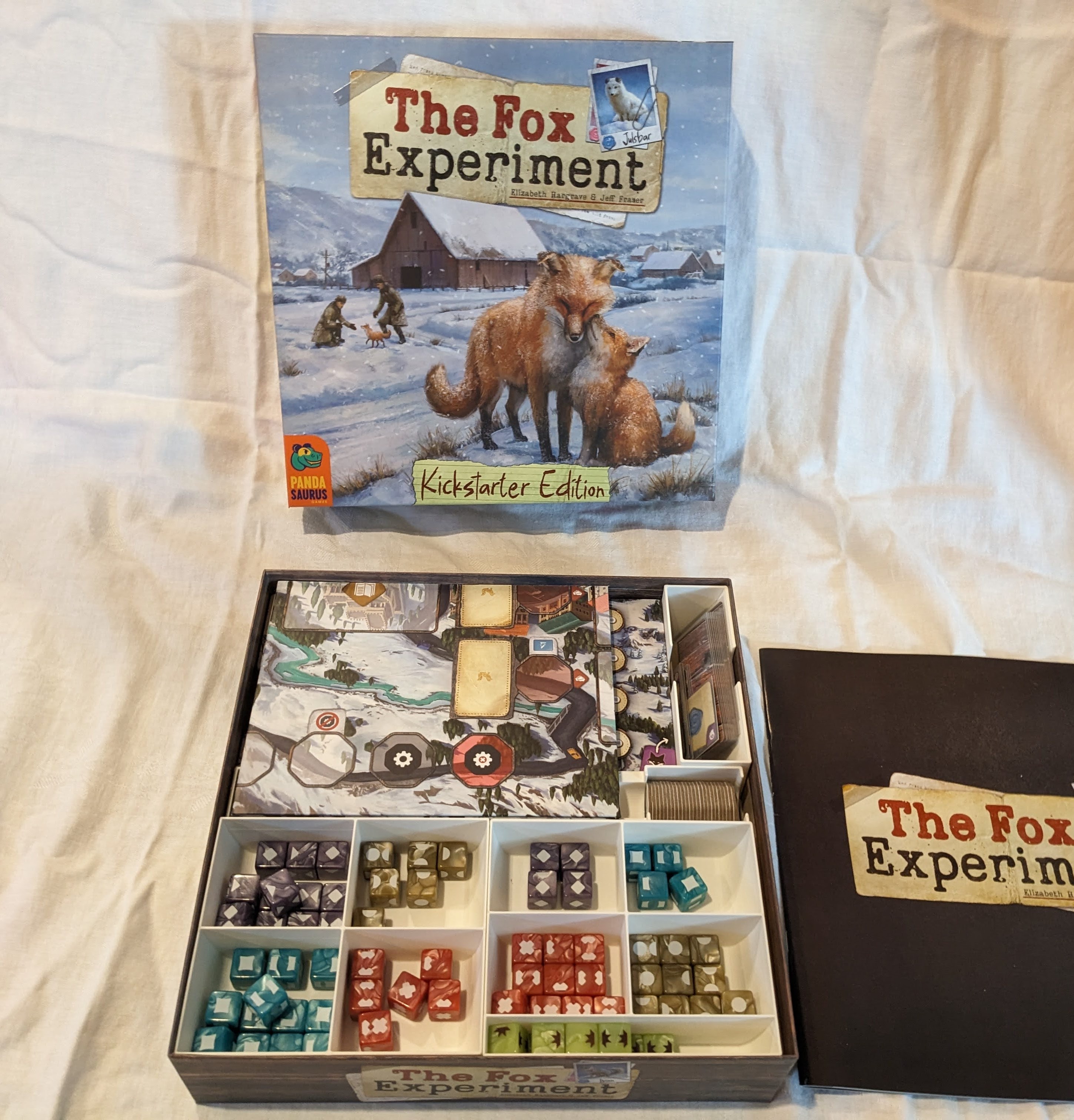 Fox Experiment Board Game Insert/Organizer