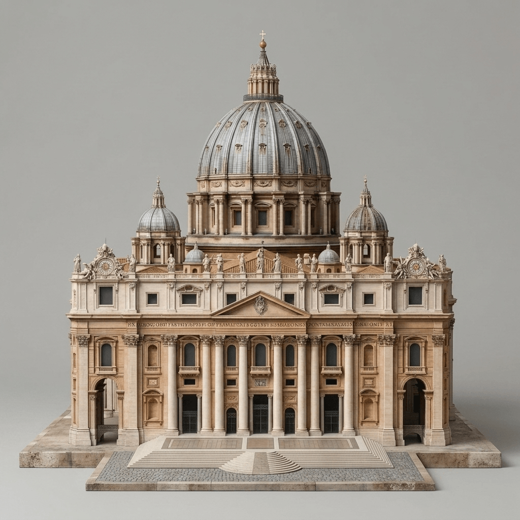Places Art - Vatican City - St. Peter's Basilica