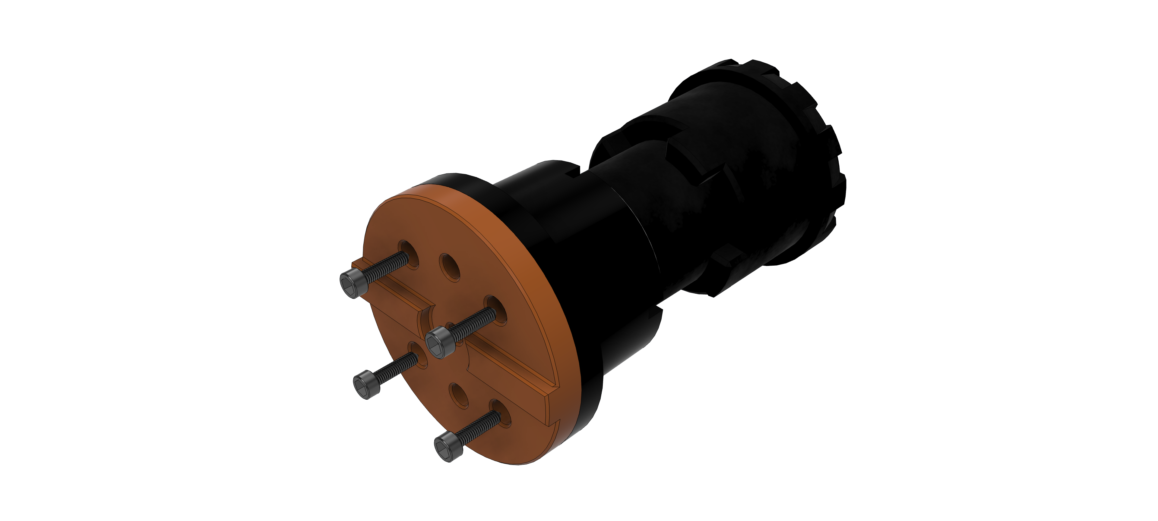 Optimized USS dry box adapter plate for Prusa XL spool holder