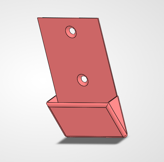 Miniatura 2 do modelo 3D LED remote Stand wall mount