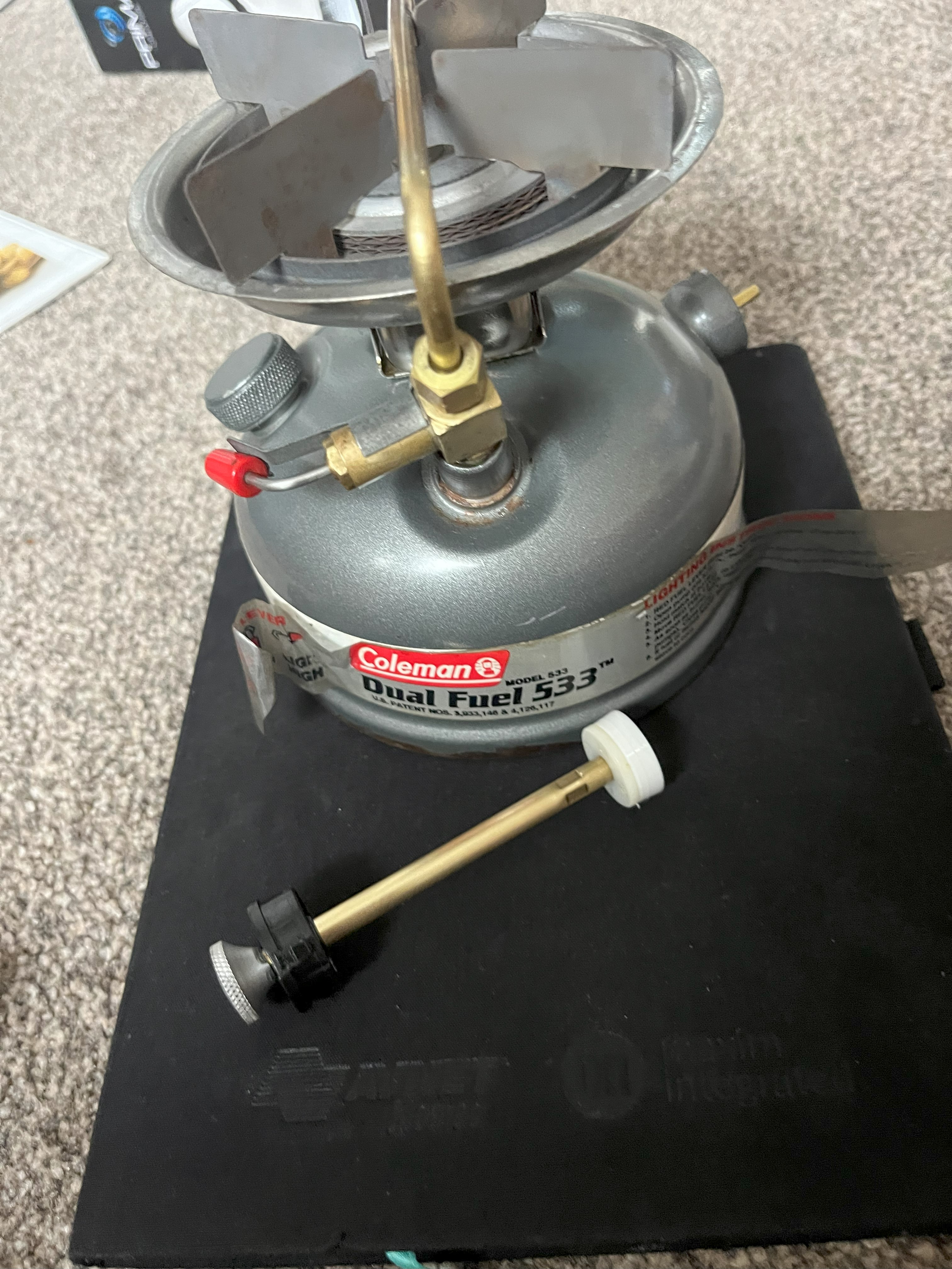 Coleman Petrol Stove Pump seal