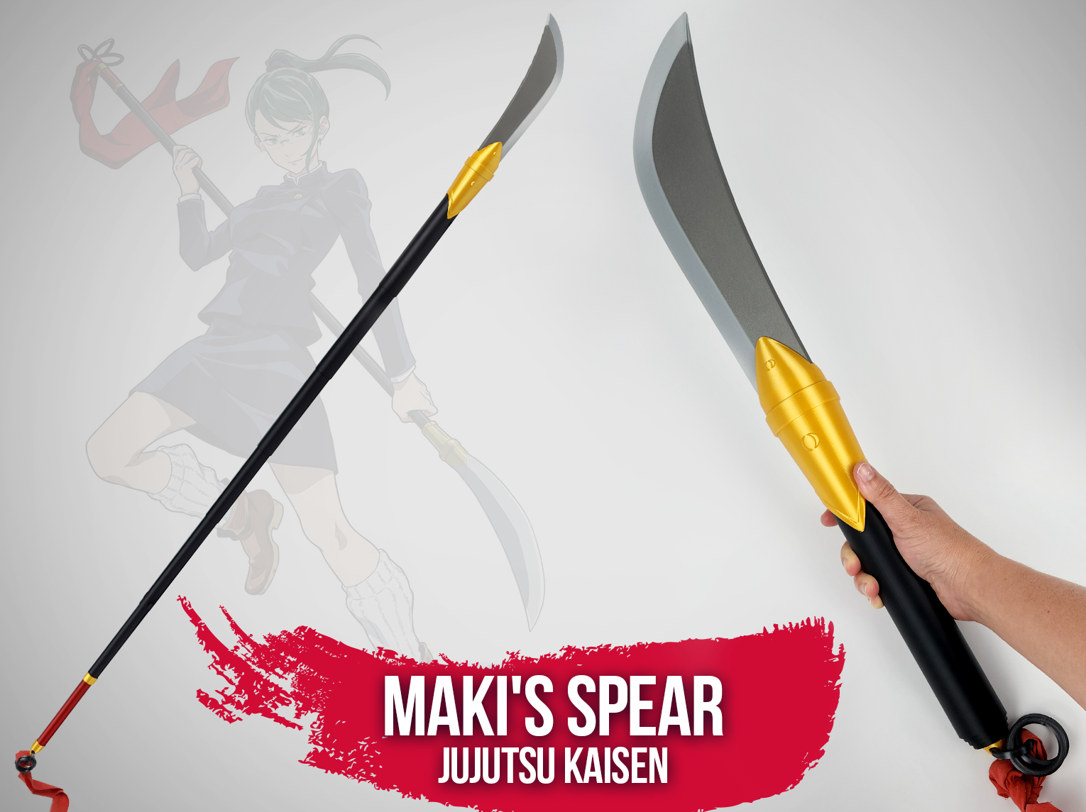 Maki ’s Spear - Jujutsu Kaisen