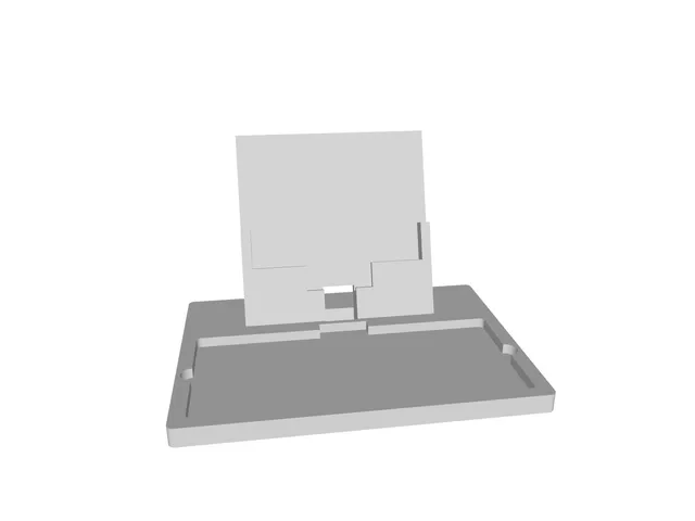 Parametric Dock for Logitech Keyboard + iPad