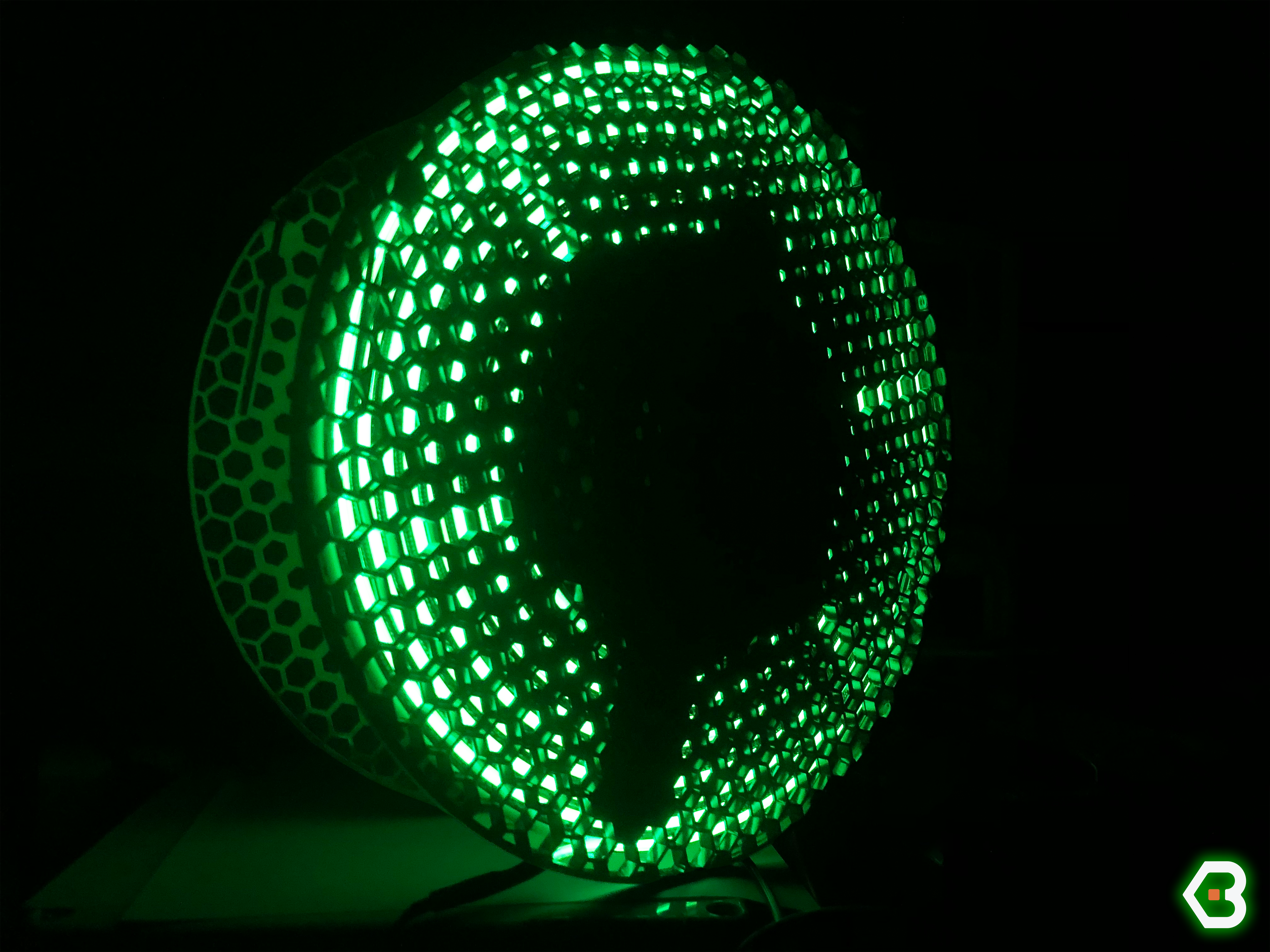 Prusament Spool Neon Lamp 3D model