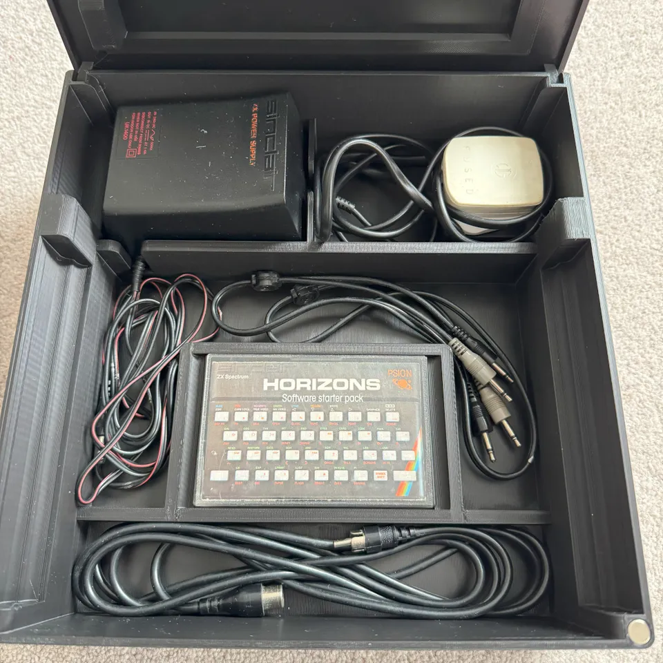 シンブルケース Sinclair ZX Spectrum Storage Case/Box by TomDD | Download free STL