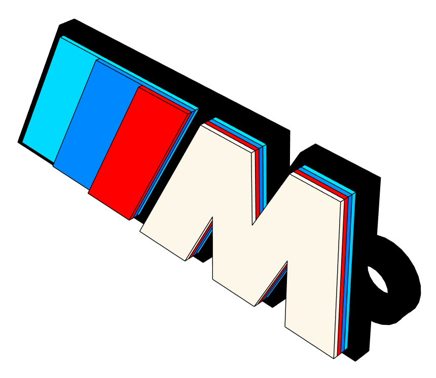 BMW M KEYCHAIN