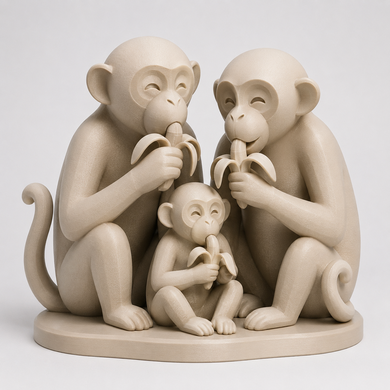 Affen mit Bananen/Monkeys with bananas