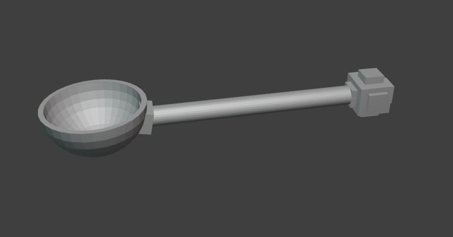 snowball launcher with a ball on the end