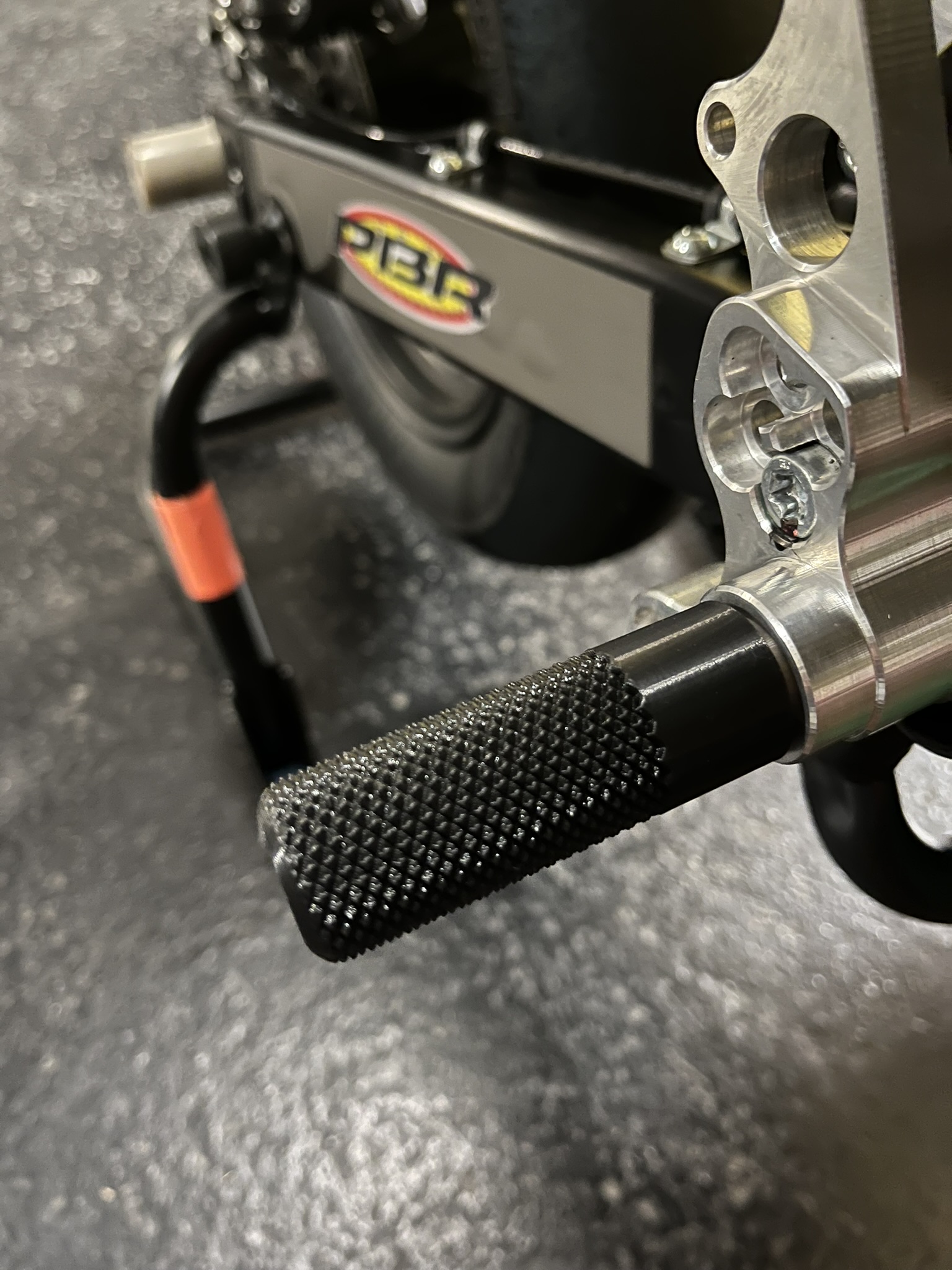 Pitom pitbike footpeg and gear shifter lever end peg