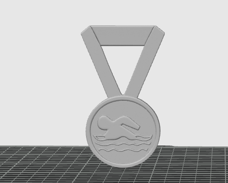 Swimming Medal — miniatura 2