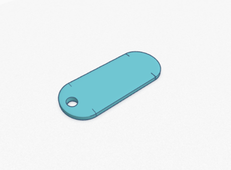 Keychain Shopping Cart Fob