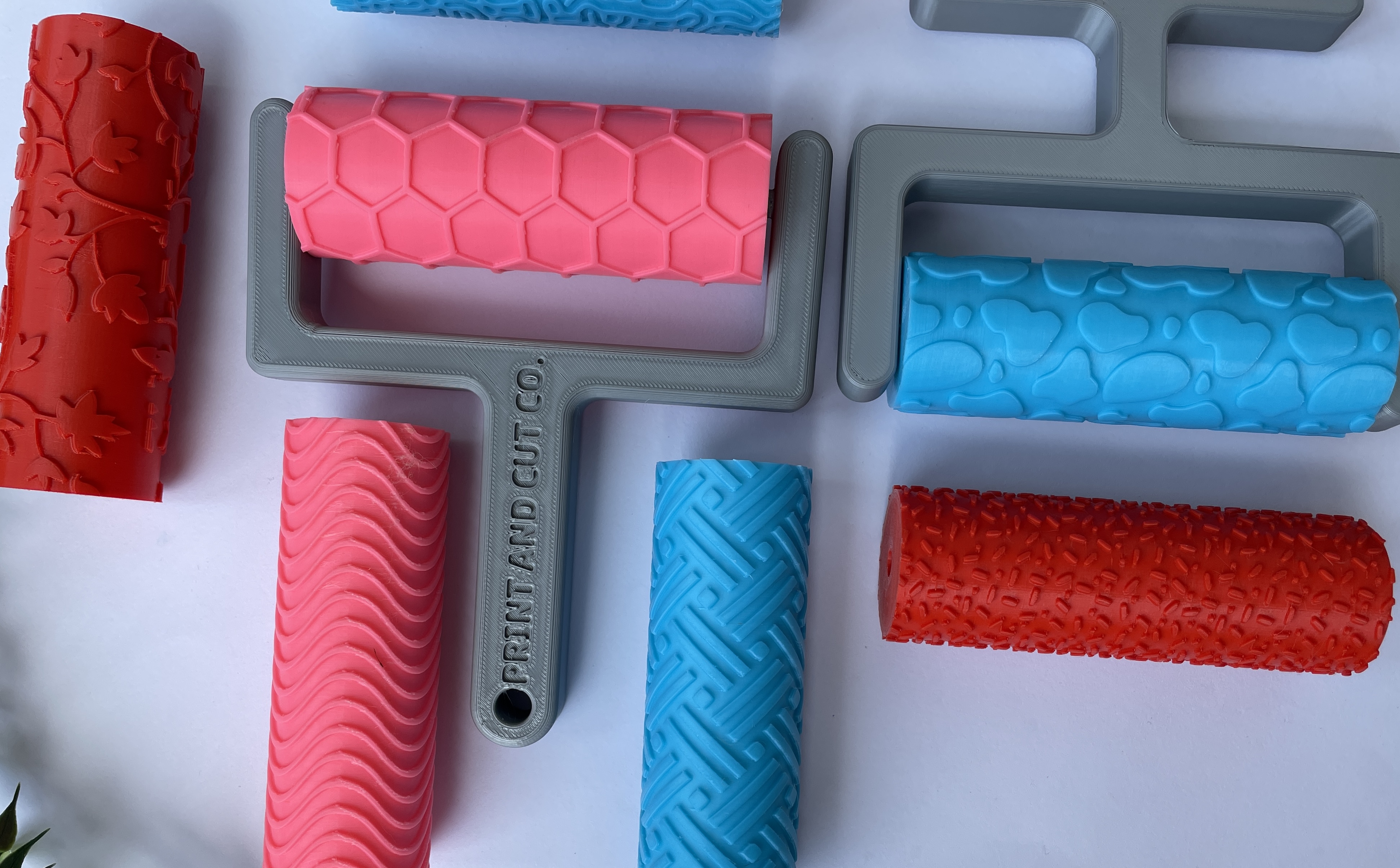 Polymer Clay Texture Roller - Embossing Pattern Tool for Clay Earrings & Jewelry Making — miniatura 2