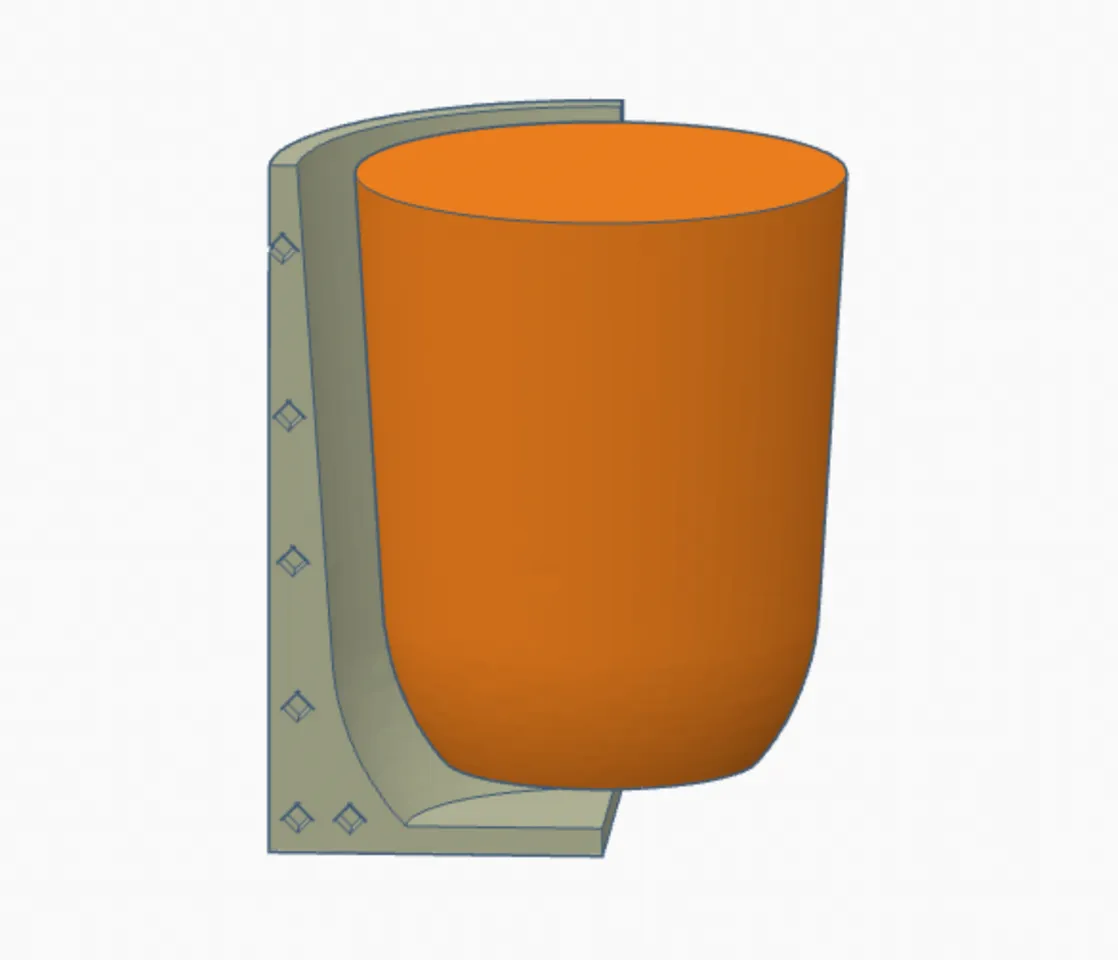 Crucible mold 100ml for metal melting in microwave (BE: mould) by anjoschu, Download free STL model