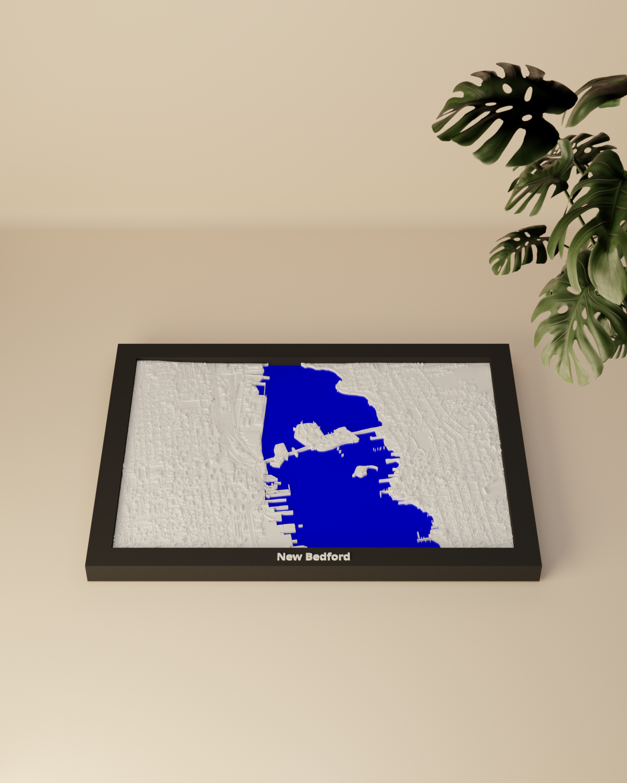 New Bedford, United States - 3D Miniature