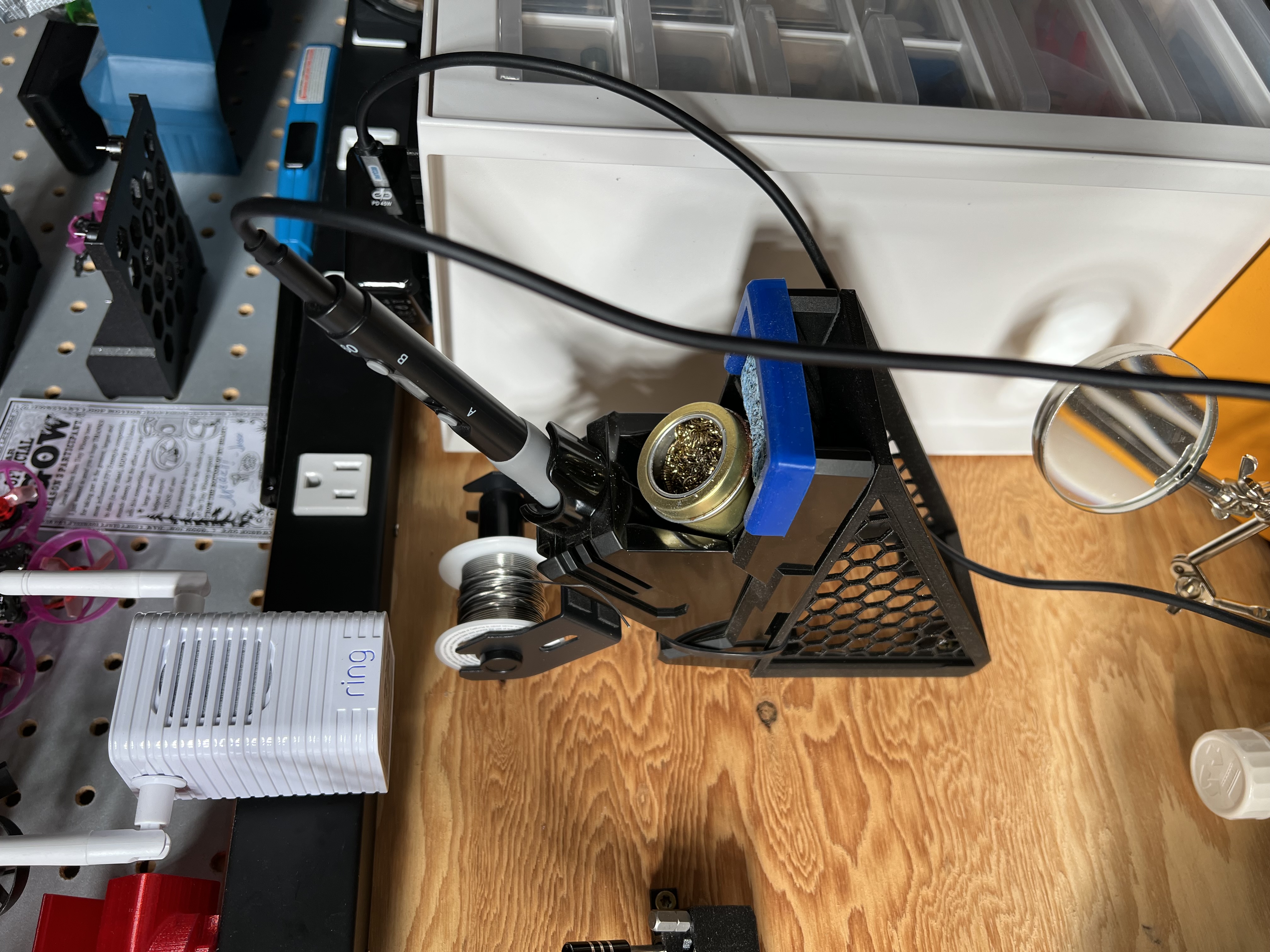 Wall Mount Soldering Station