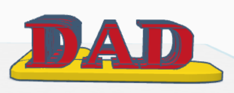 Dual Sided Words/ Shapes