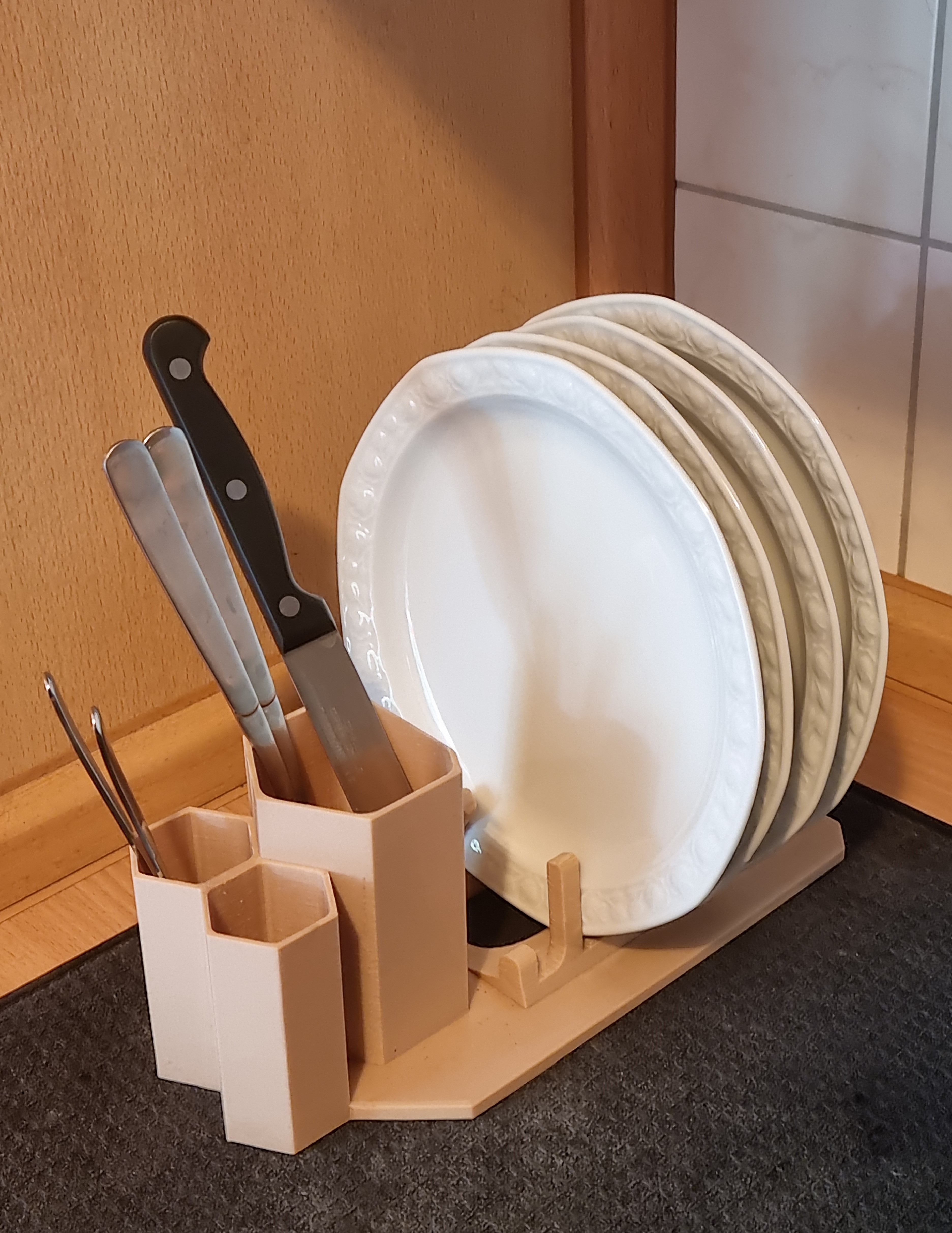 Universal Cutlery&Plates Drainer (upgraded)