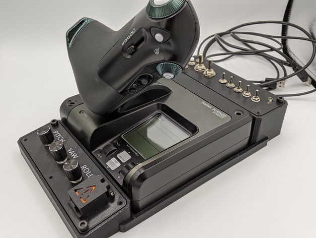 Saitek X52 Buttonbox with Frame