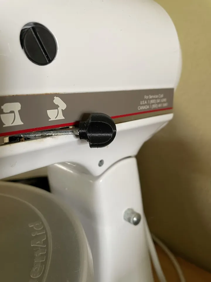 KitchenAid Stand Mixer Repair-Replacing the speed control lever