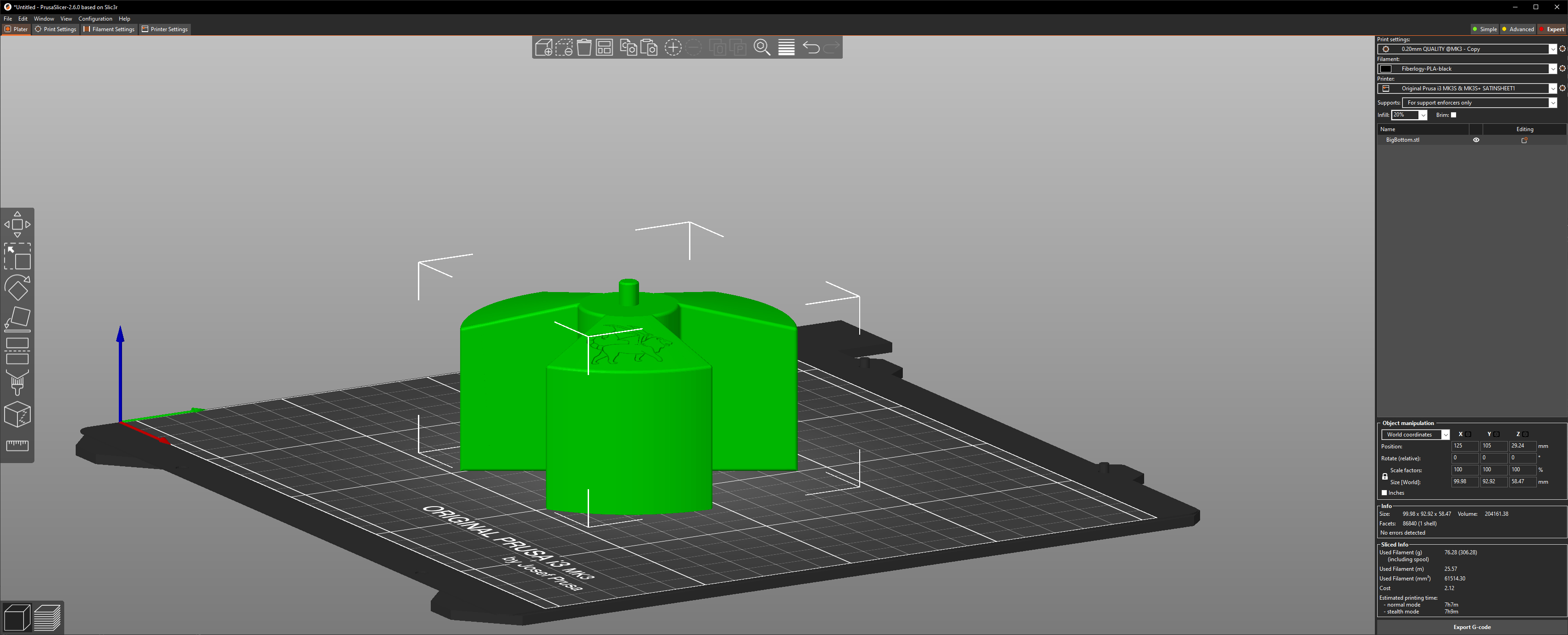I like Big Bottoms and I cannot lie. 3D model thumbnail