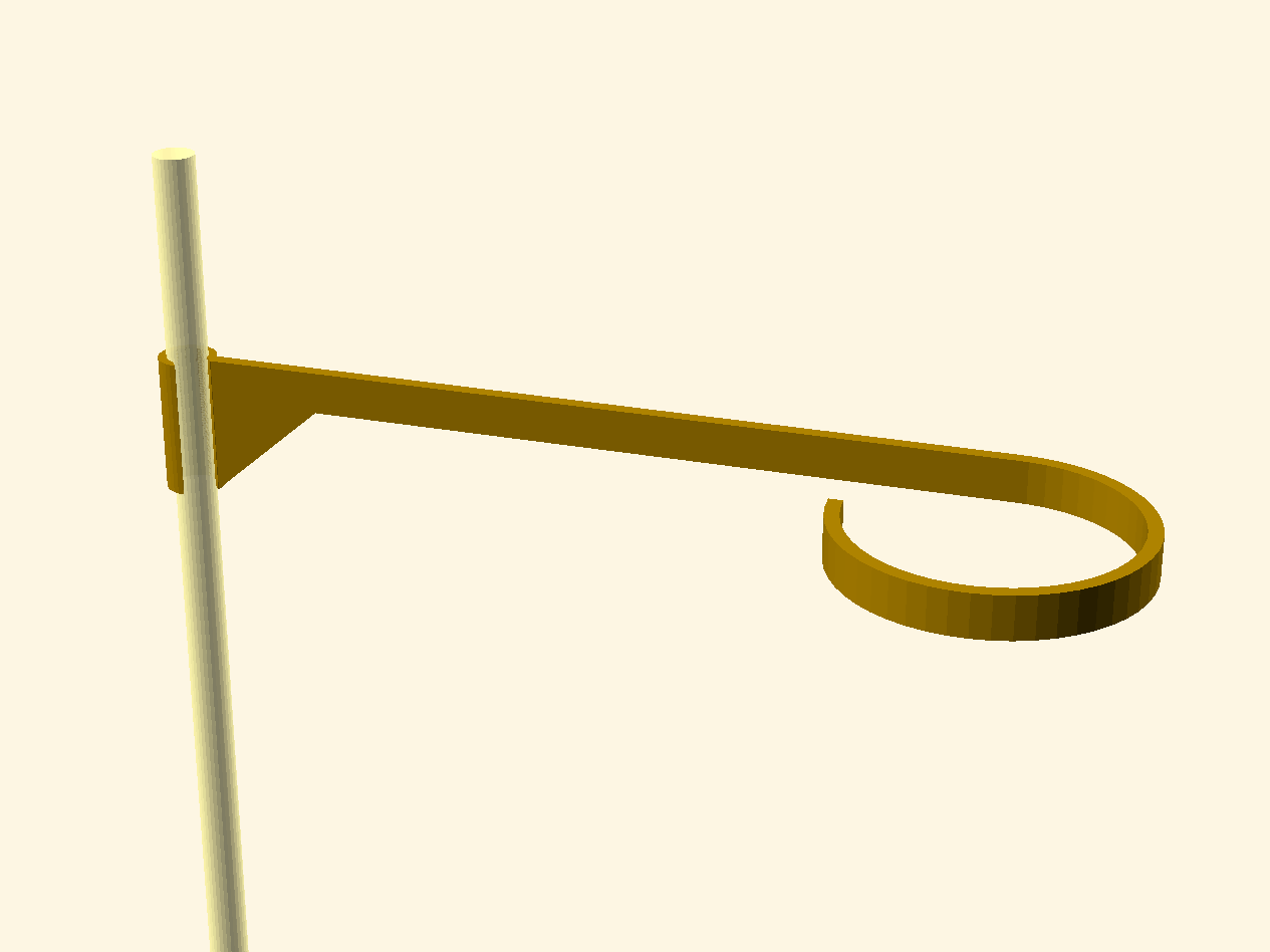 Plant support hook