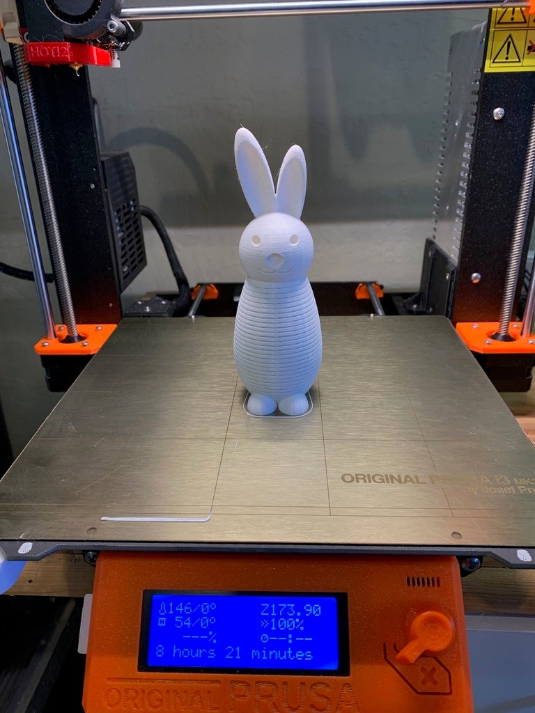 Miniatura 4 do modelo 3D Easter Bunny Springo