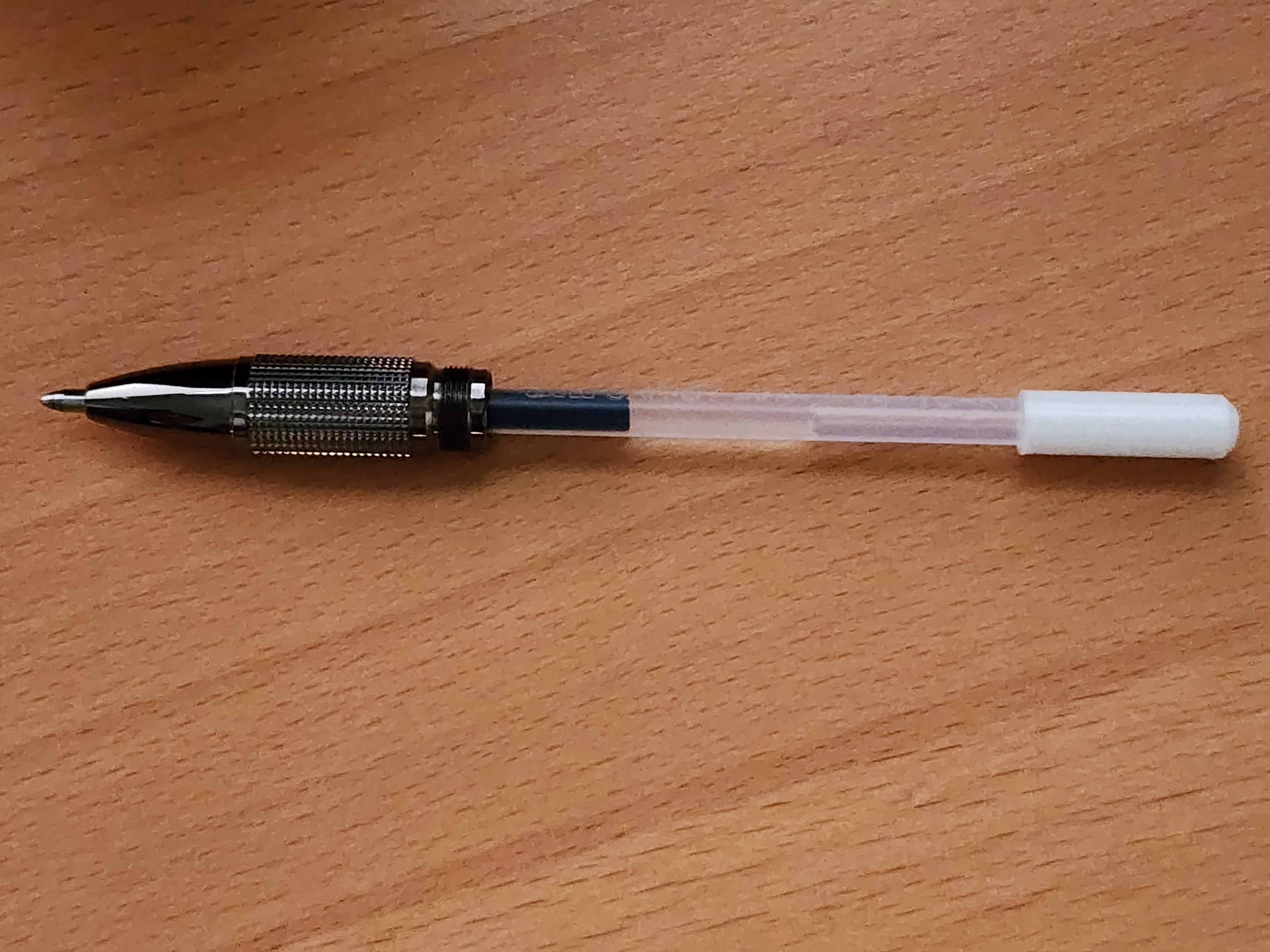 Uniball Jetstream to Mont Blanc Rollerball refill adapter by Joe