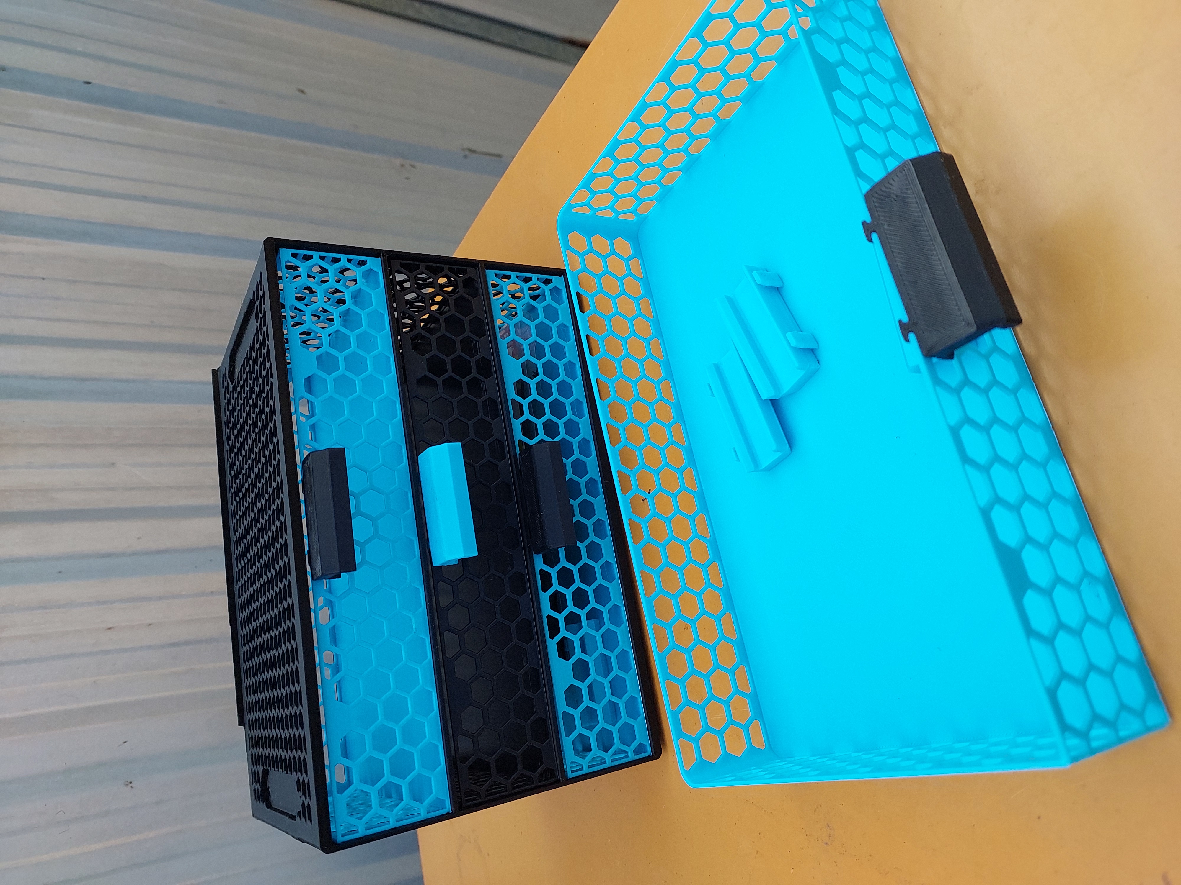 Gridfinity Modular Drawer System by Chipp Walters modded for filasavings