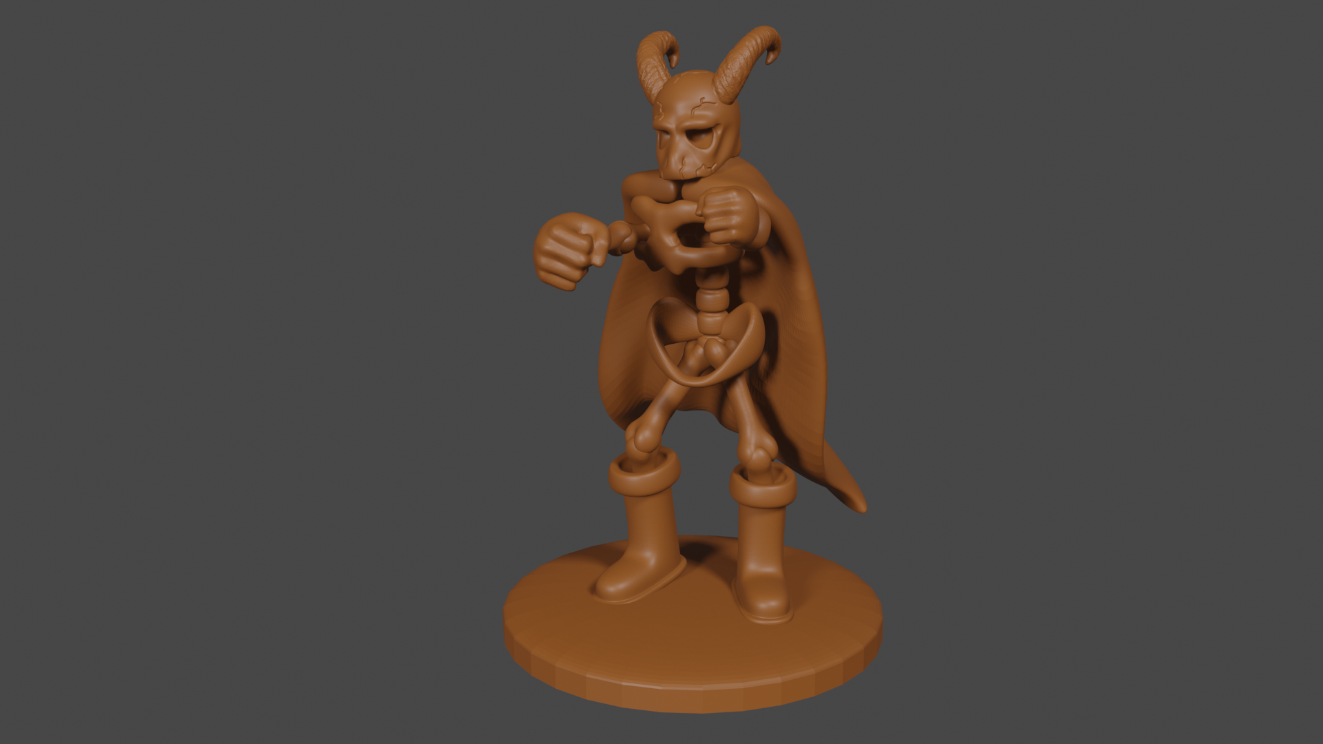 Final Fantasy Tactics inspired, Skeleton, Tabletop DnD miniature