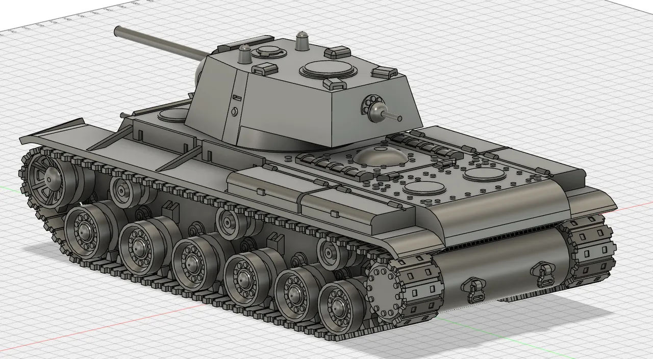 KV-1 by DeltaX | Download free STL model | Printables.com