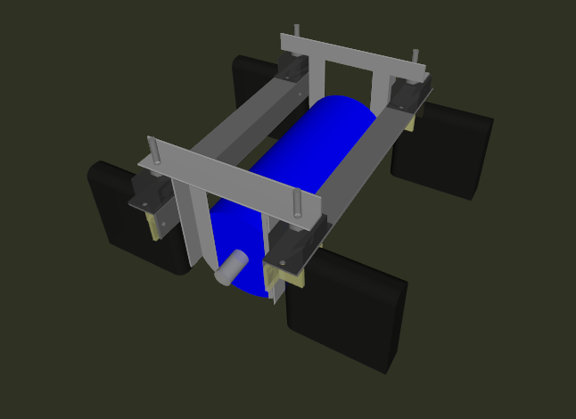 Catamaran Propulsion System by Rain And Storm | Download free STL model ...