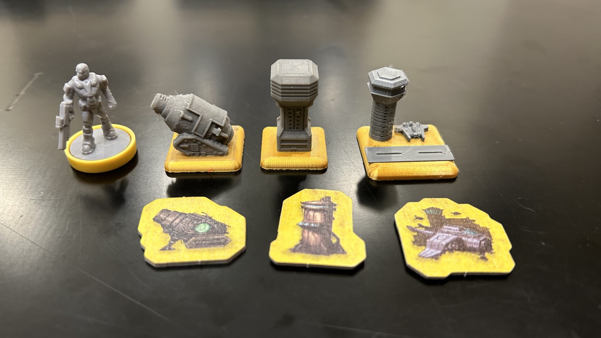Buildings for Cry Havoc the Board game