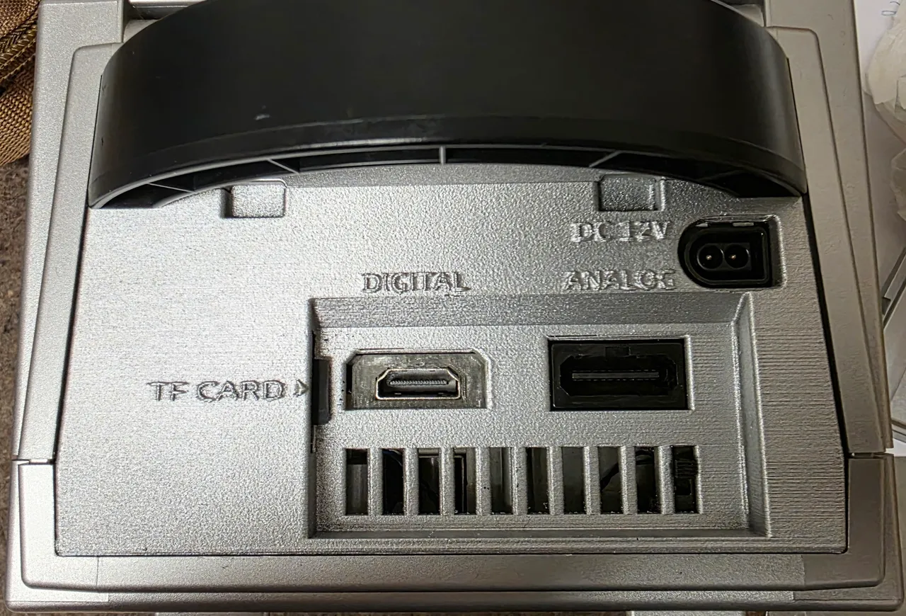 Flippy Drive) Nintendo Gamecube micro SD card mount (DOL-001) by