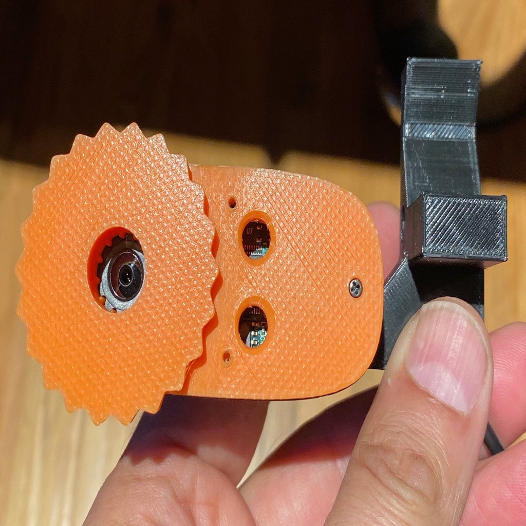 Logitech C310 Focus Ring and Coverplate by bitsplusatoms Download free STL model