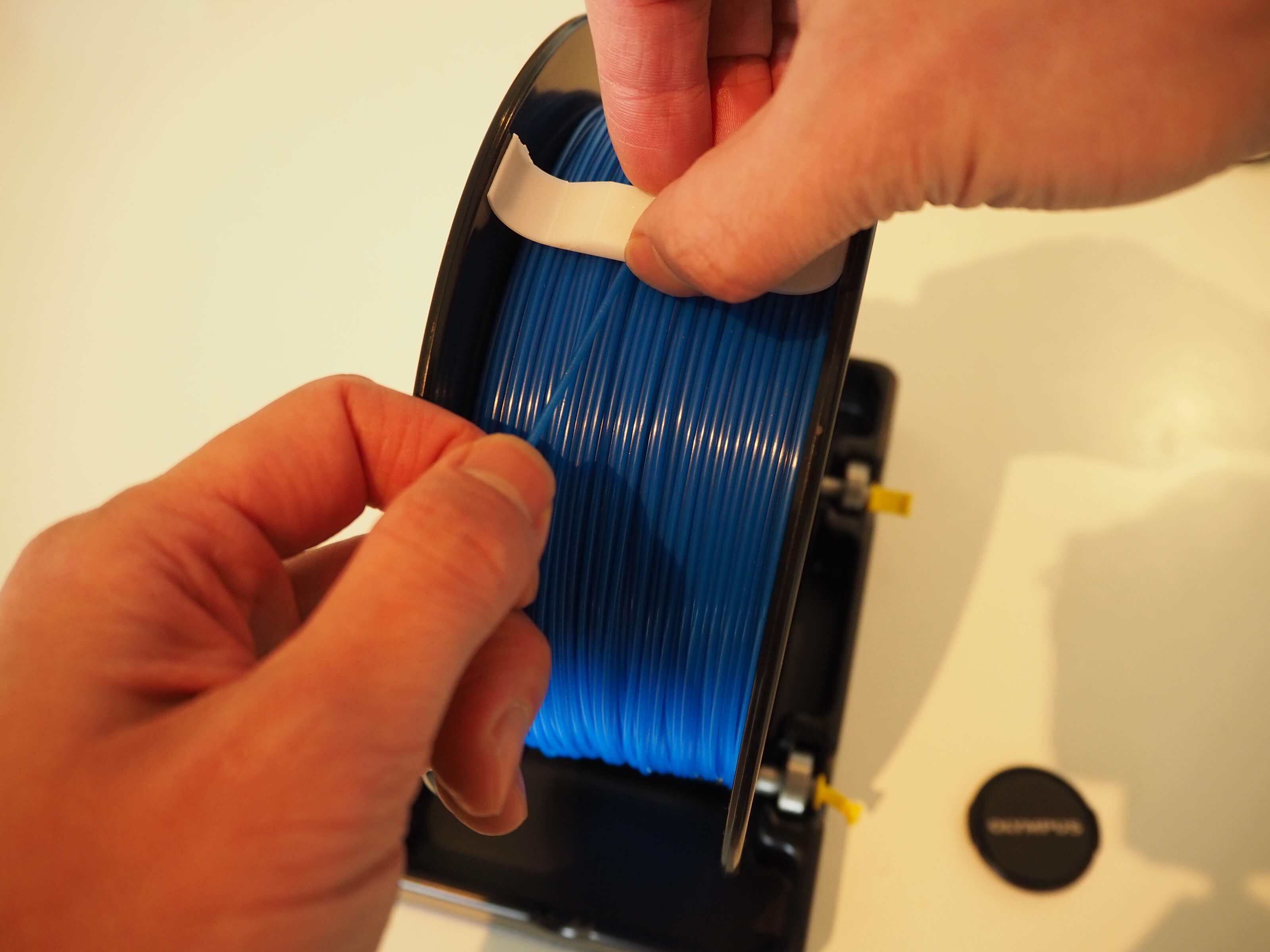Quick Filament Spool Clamp 3D model thumbnail