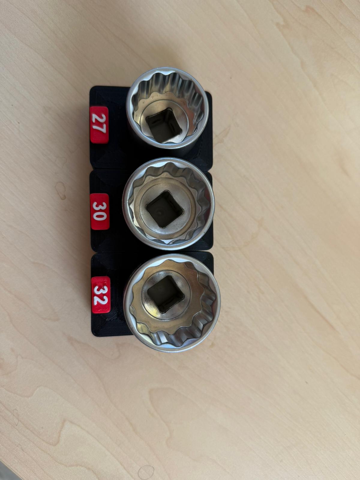 HASKYY Vielzahn Nusskasten 1/2" 8–36 mm – CAD Modell (STEP)