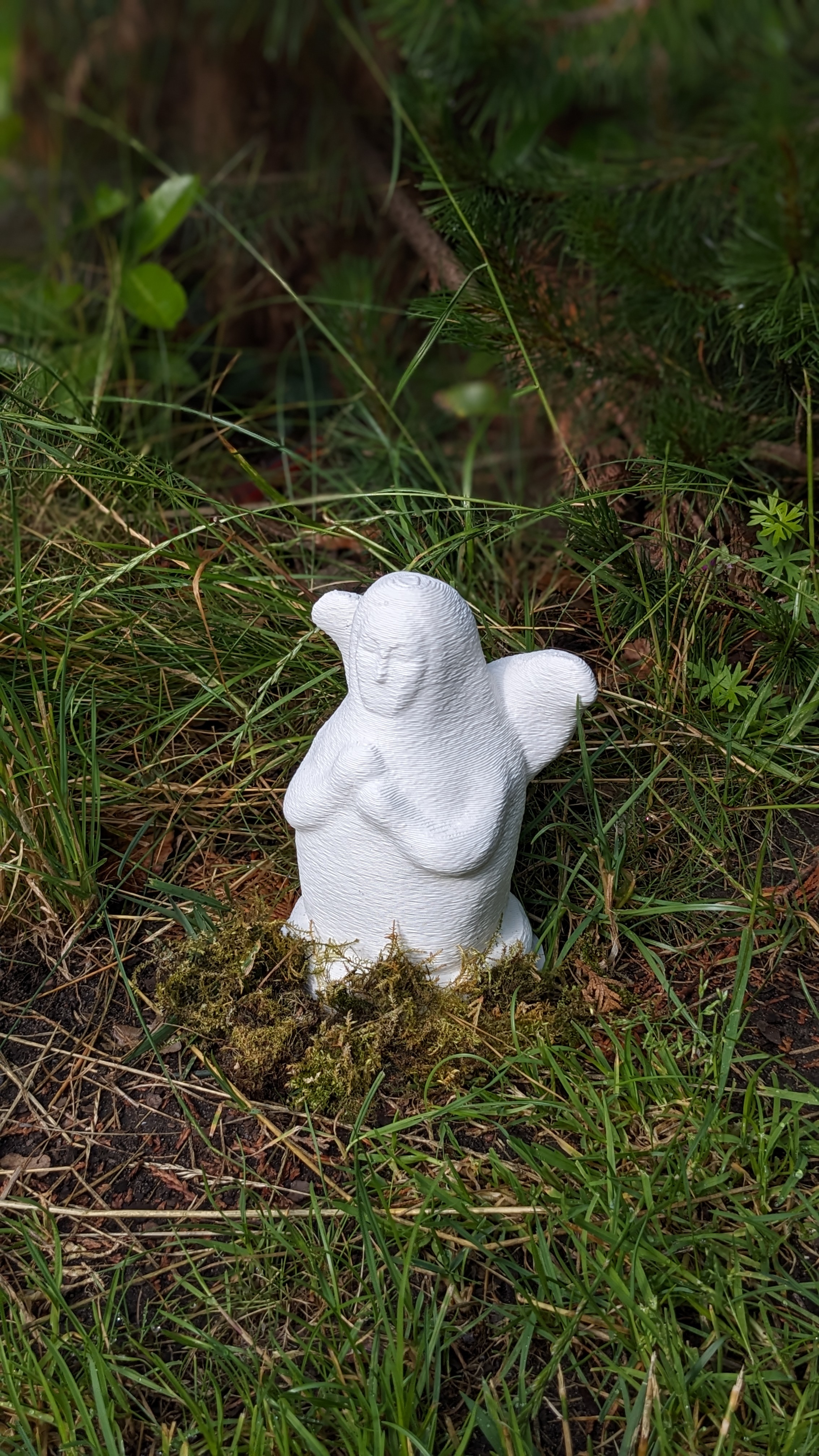 Zelda Goddess Statue - Fuzzy Single Piece