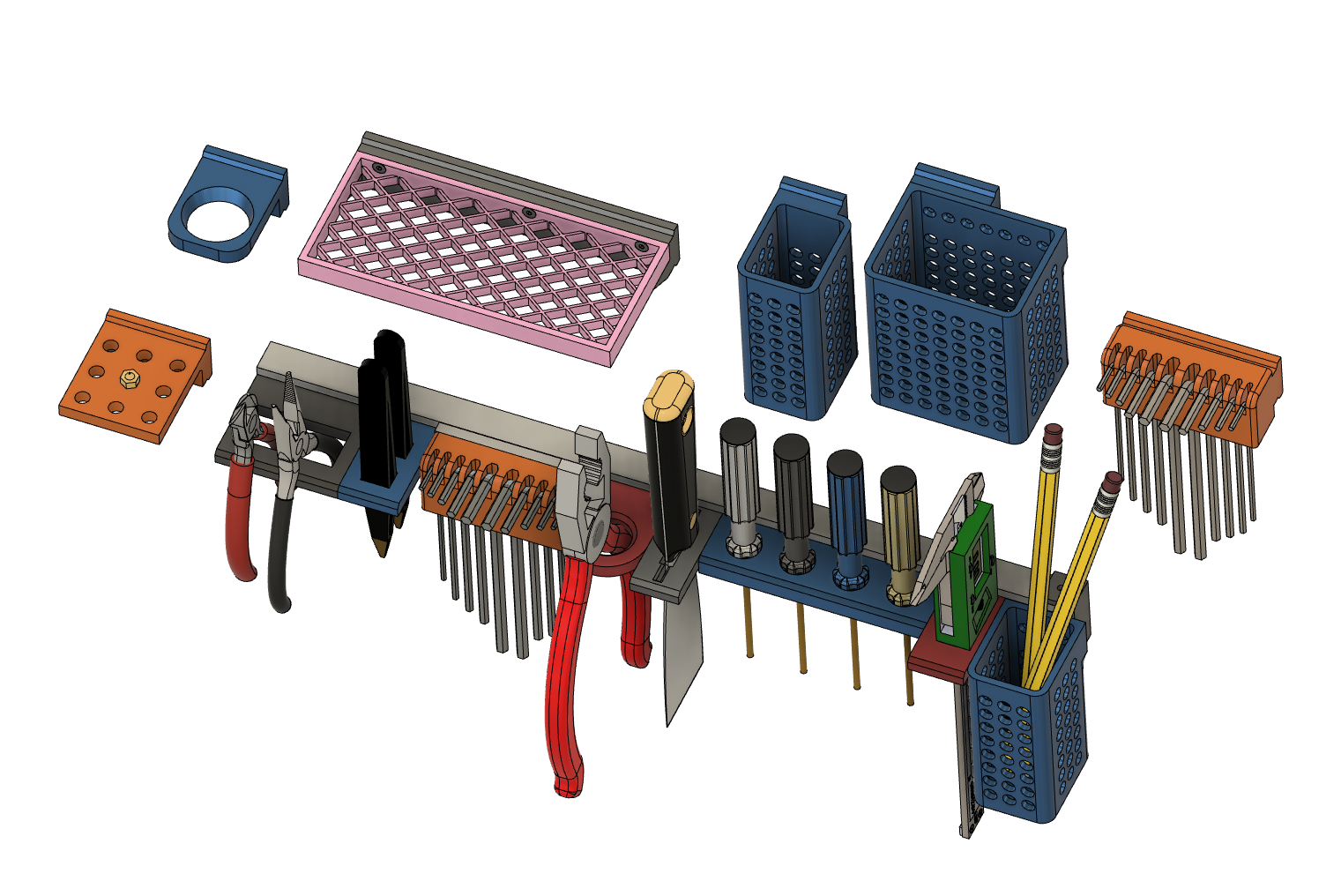 Modular Tool Rail System