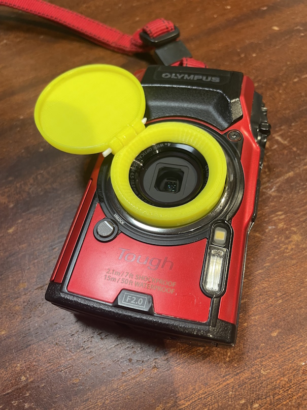 Olympus TG6 lens Cap by arnmac Download free STL model