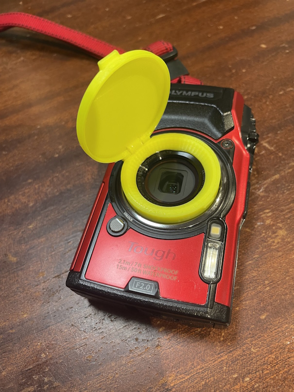 Olympus TG6 lens Cap by arnmac Download free STL model