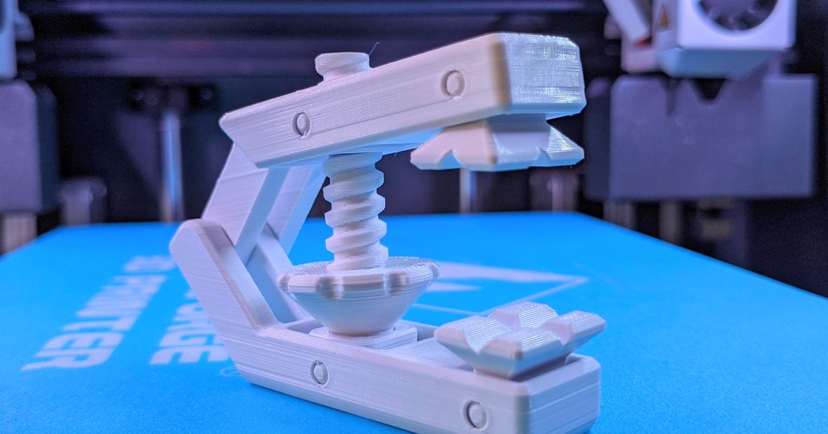 879 PrintinPlace Clamp by Clockspring Printables Store